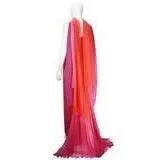 Oscar De La Renta Ombre Chiffon Gown | US 8