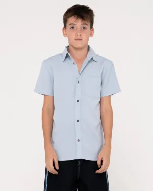 Overtone Short Sleeve Linen Shirt Boys