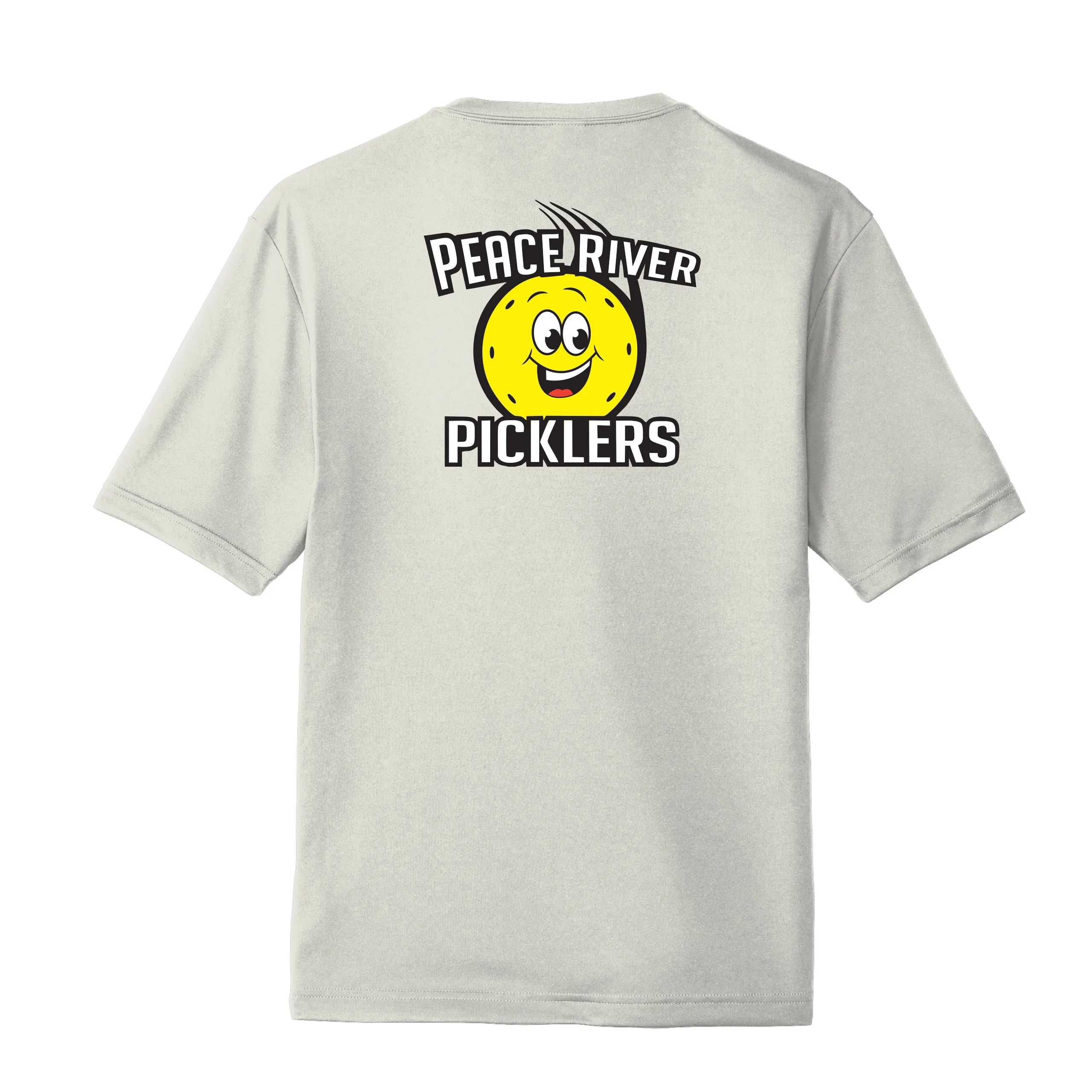 Peace River Picklers 2021 Pickleball Men's Performance Short Sleeve Shirt - Design 2