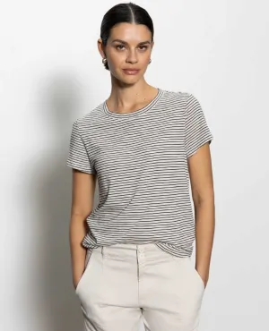 Perfect Tee Stone Black Stripe
