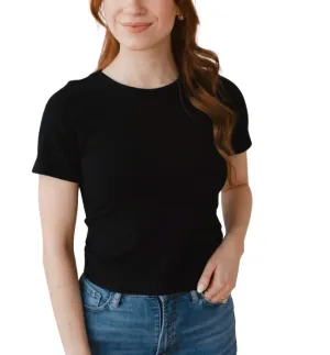 Peyton Basic Short Sleeve Top