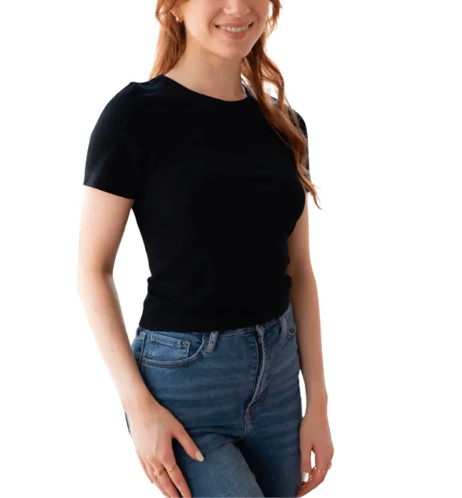 Peyton Basic Short Sleeve Top
