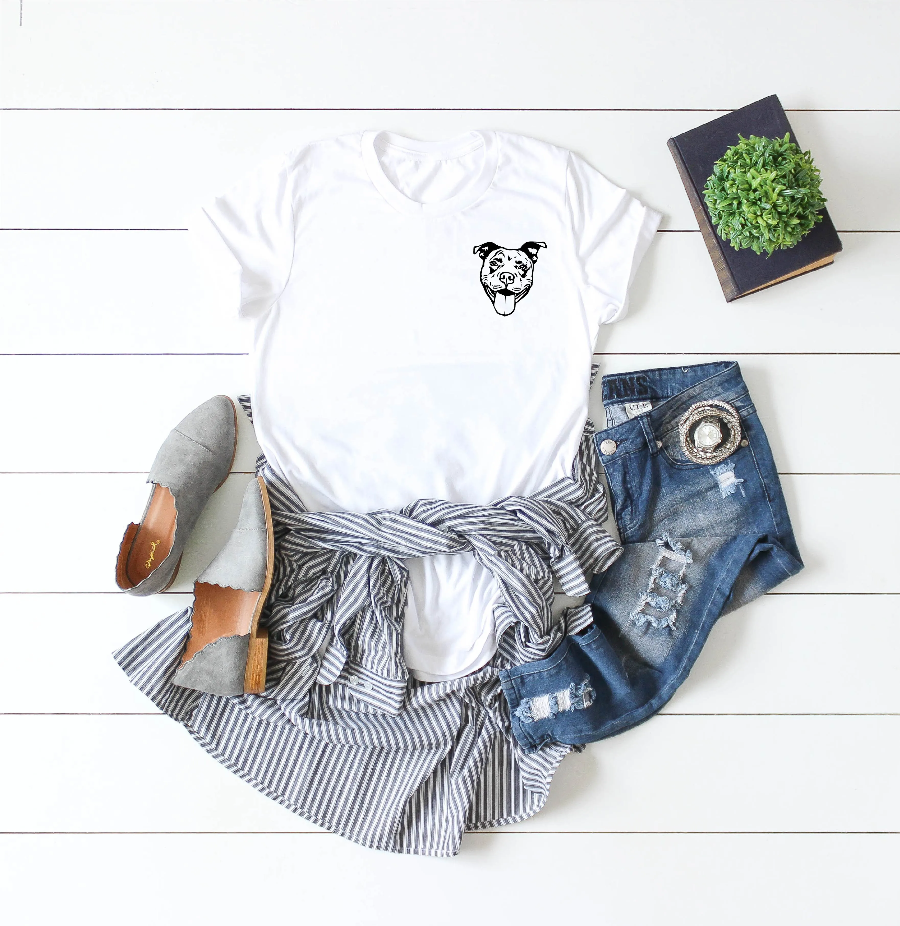 Pitbull Shirt - Dog Shirt - Custom Dog Shirt