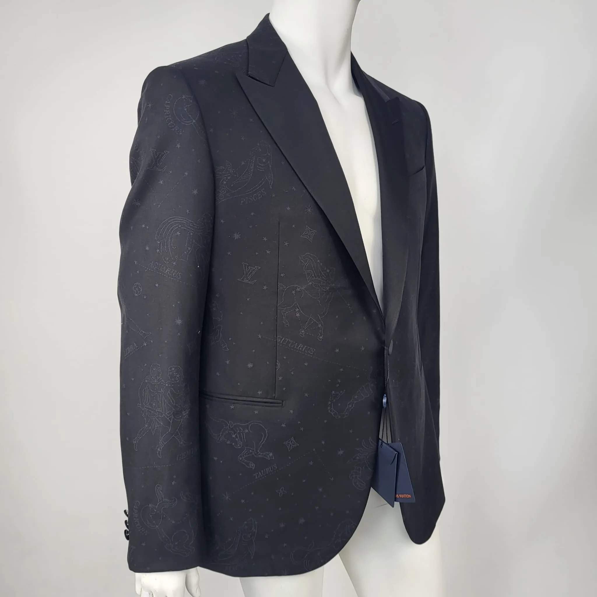 Pont Neuf Fit Peak Lapel Zodiac Evening Jacket