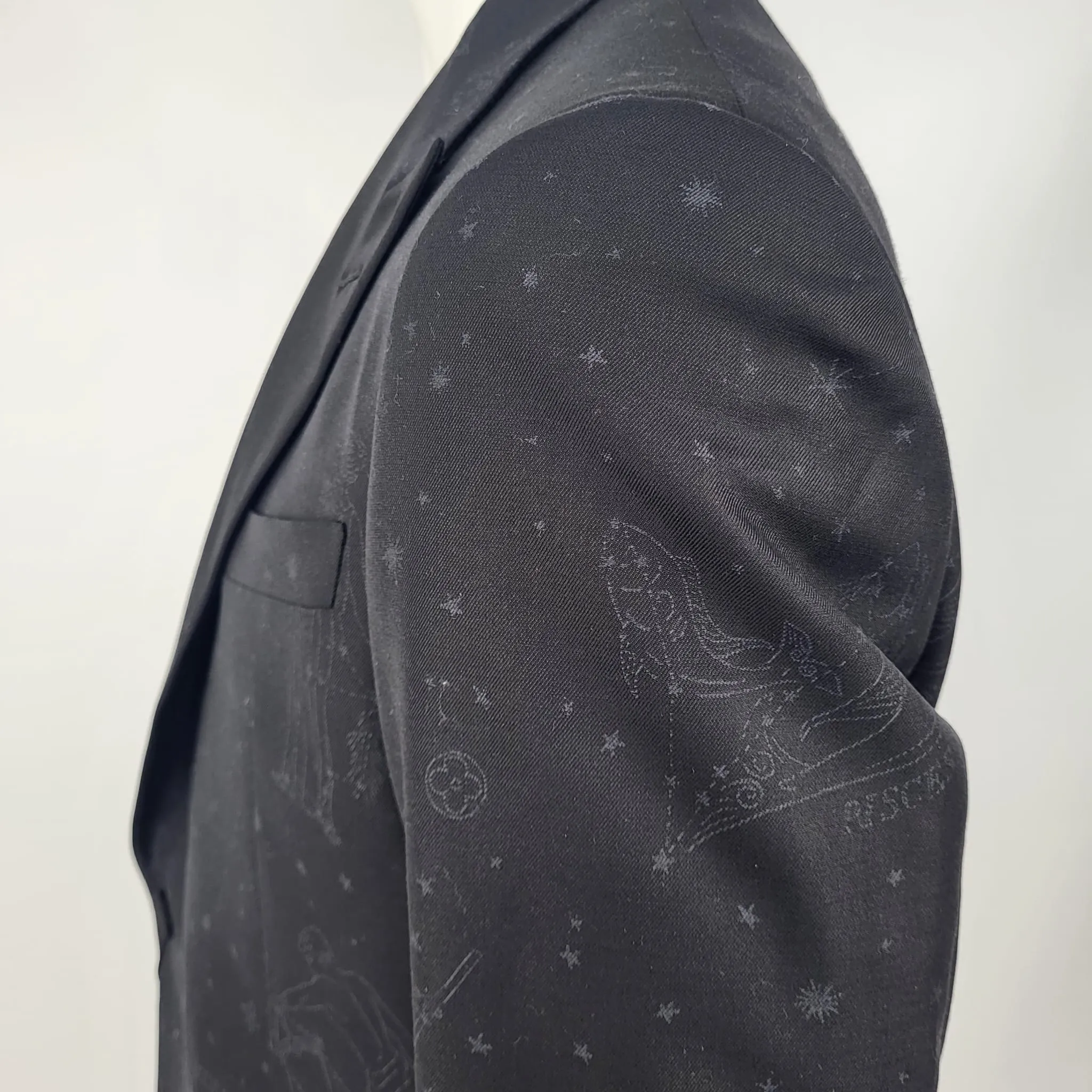 Pont Neuf Fit Peak Lapel Zodiac Evening Jacket