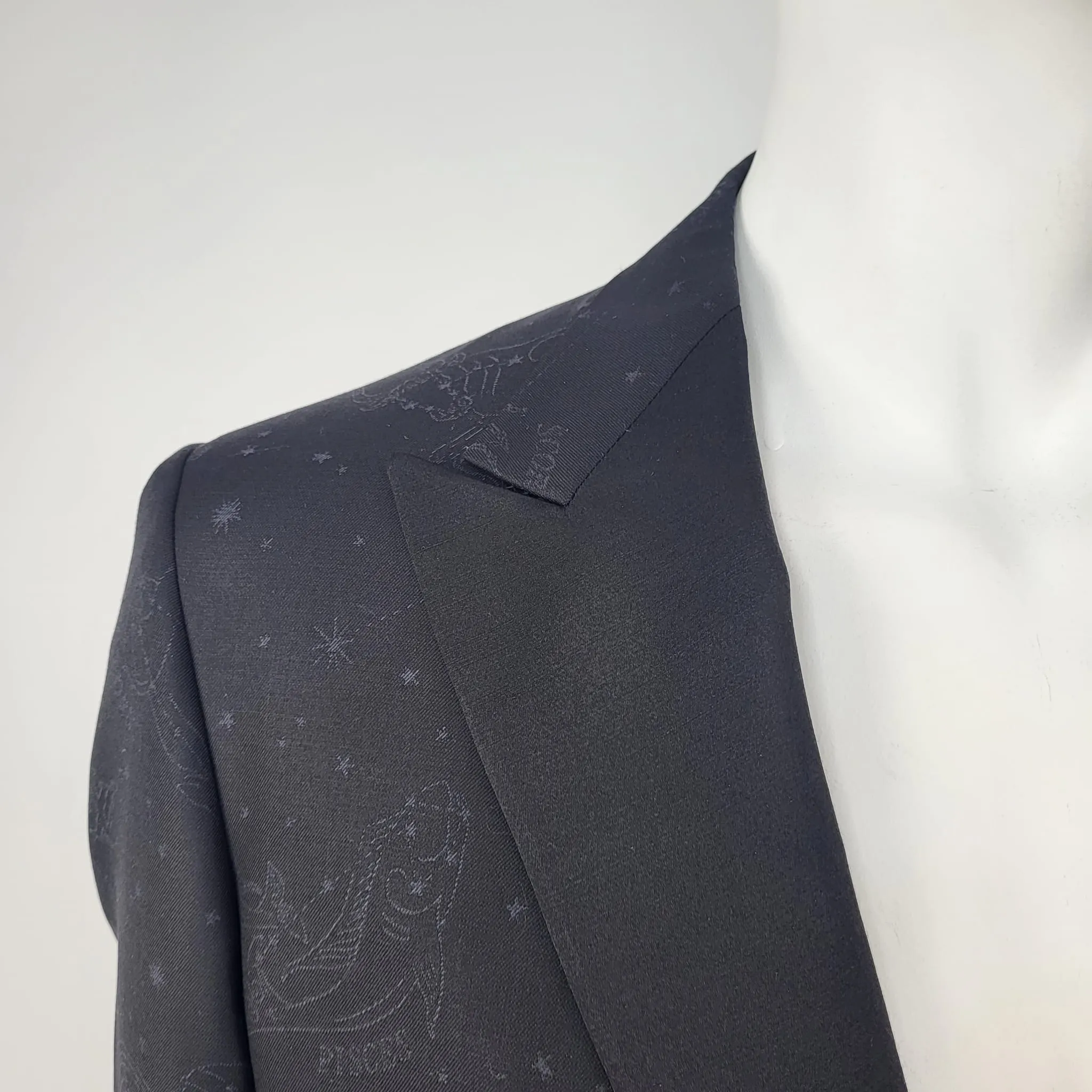Pont Neuf Fit Peak Lapel Zodiac Evening Jacket