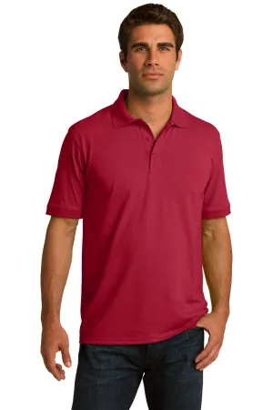 Port & Company Core Blend Jersey Knit Polo. KP55 Red