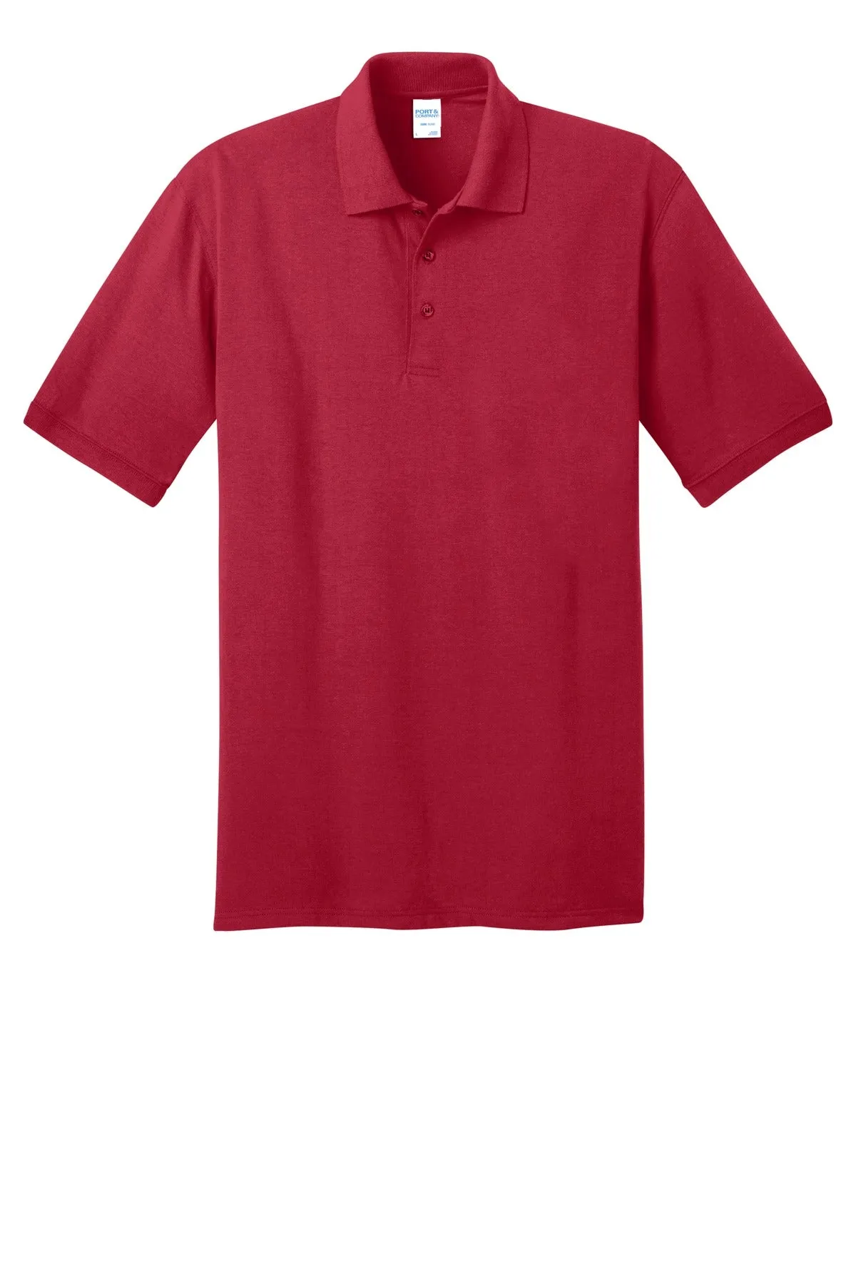 Port & Company Core Blend Jersey Knit Polo. KP55 Red