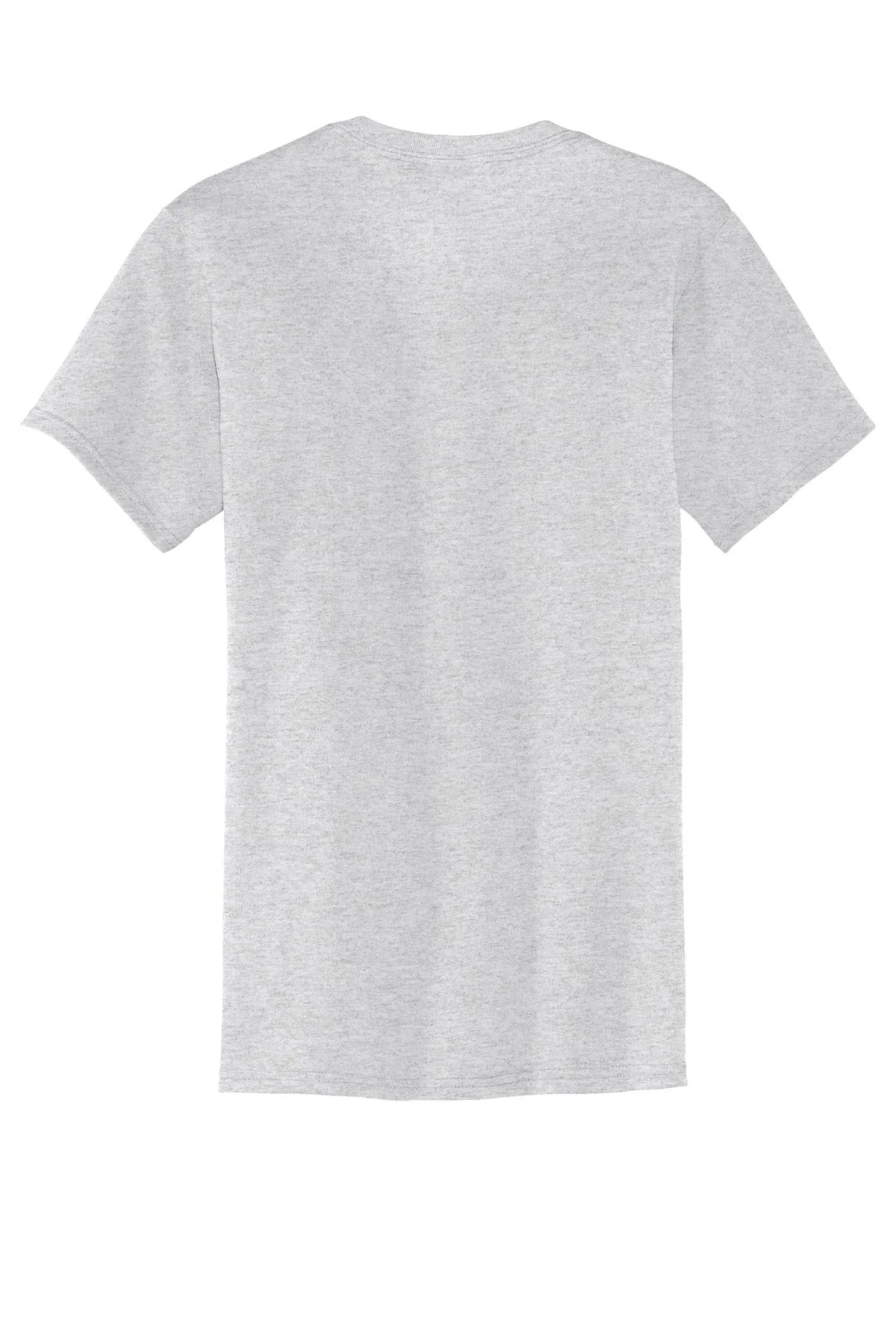 Port & Company Core Blend Pocket Tee. PC55P Ash