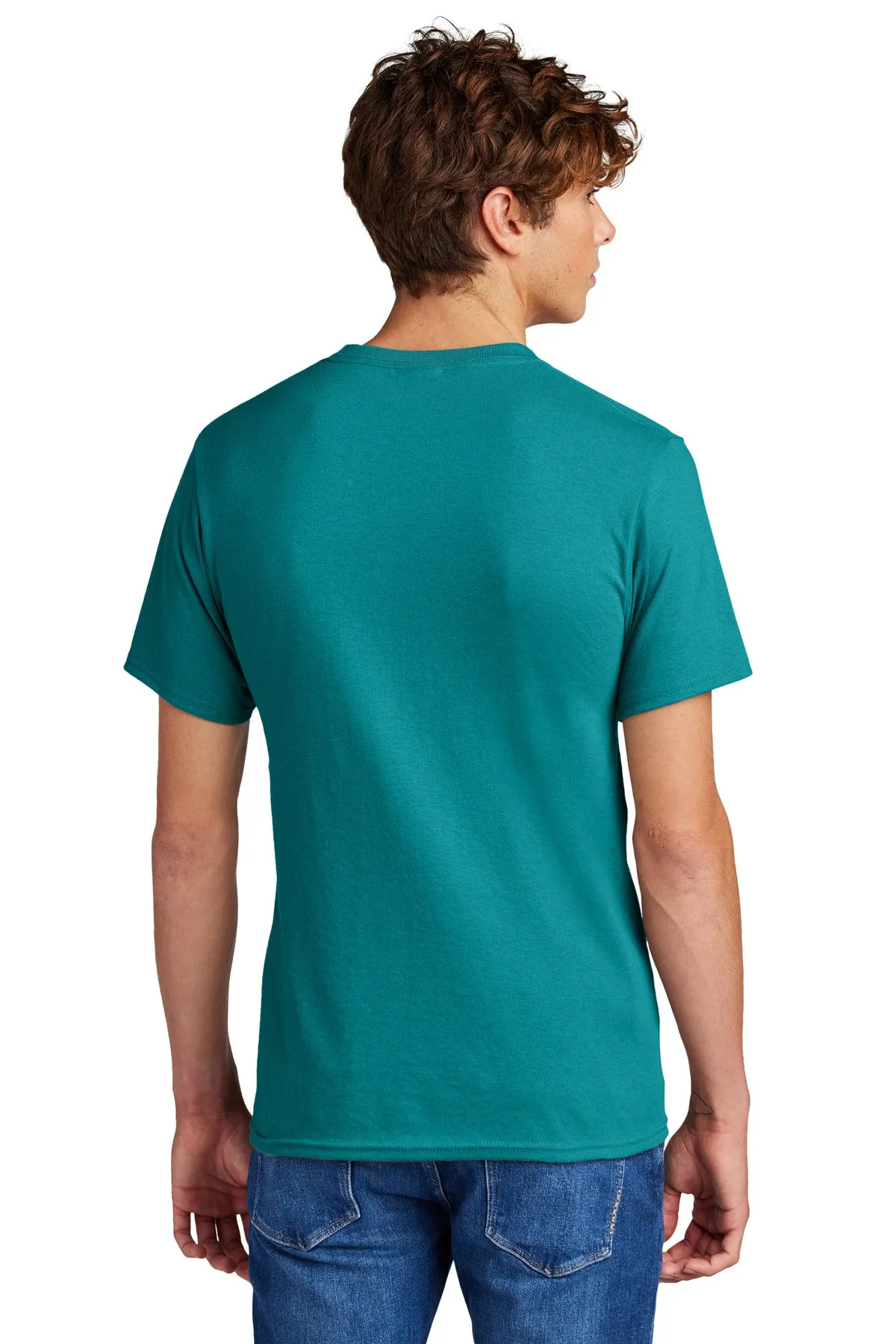 Port & Company Core Blend Tee.  PC55 Jade Green