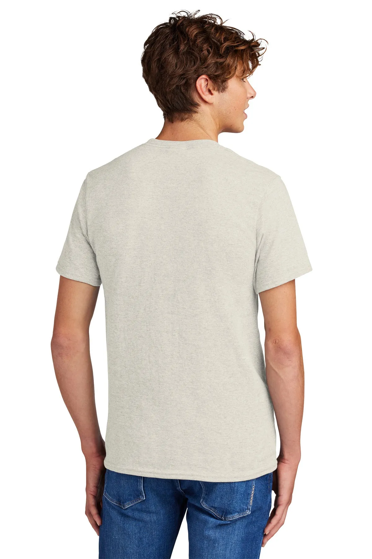 Port & Company Core Blend Tee.  PC55 Oatmeal Heather