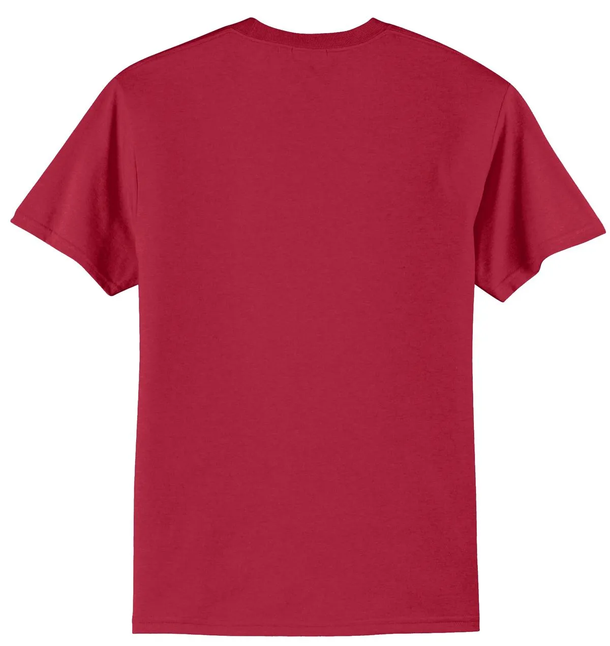Port & Company Core Blend Tee.  PC55 Red