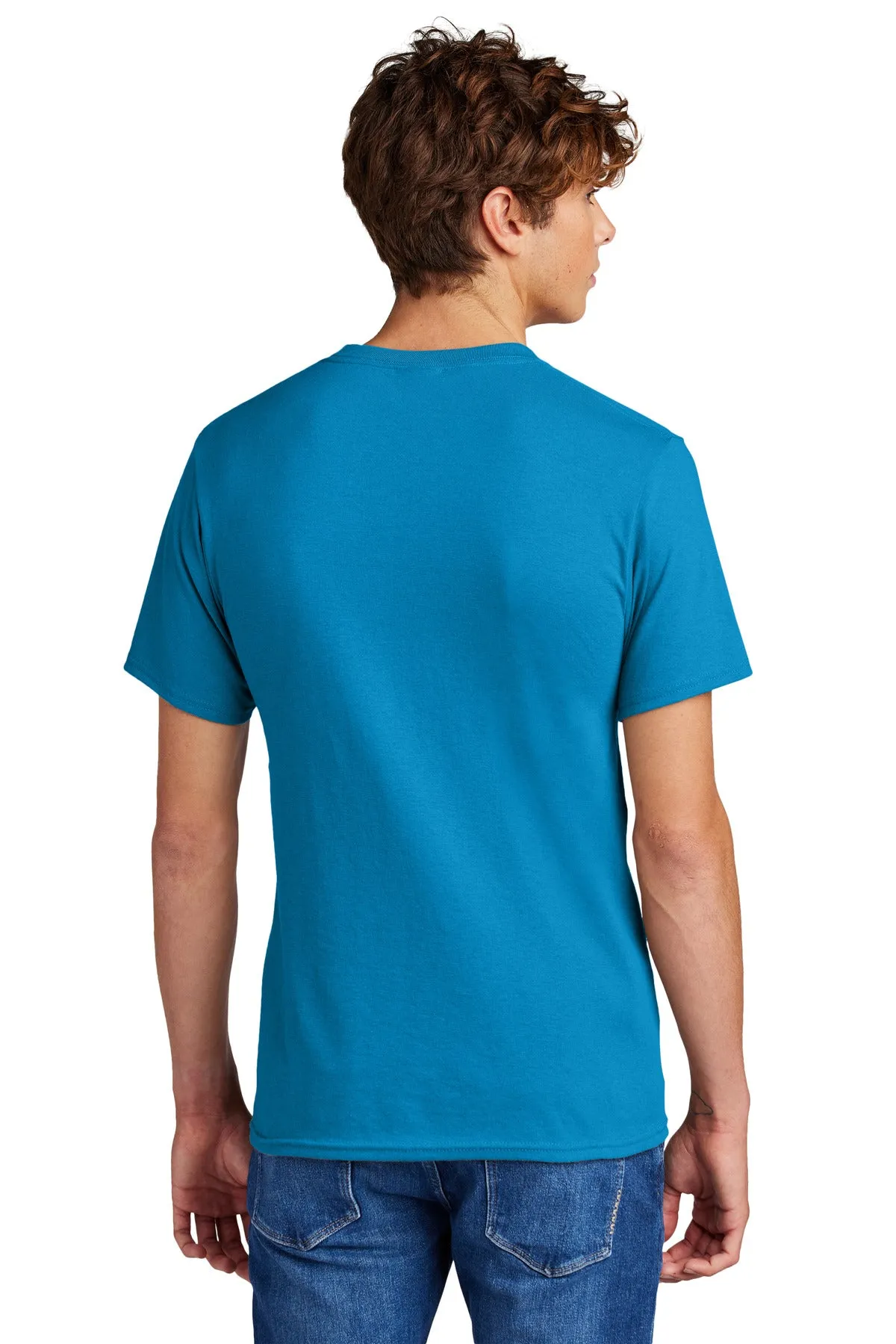 Port & Company Core Blend Tee.  PC55 Sapphire