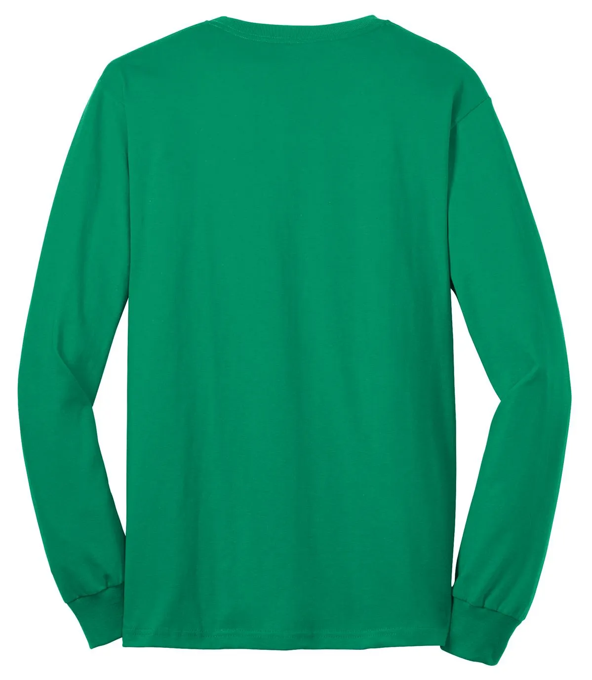 Port & Company Long Sleeve Core Blend Tee. PC55LS Kelly