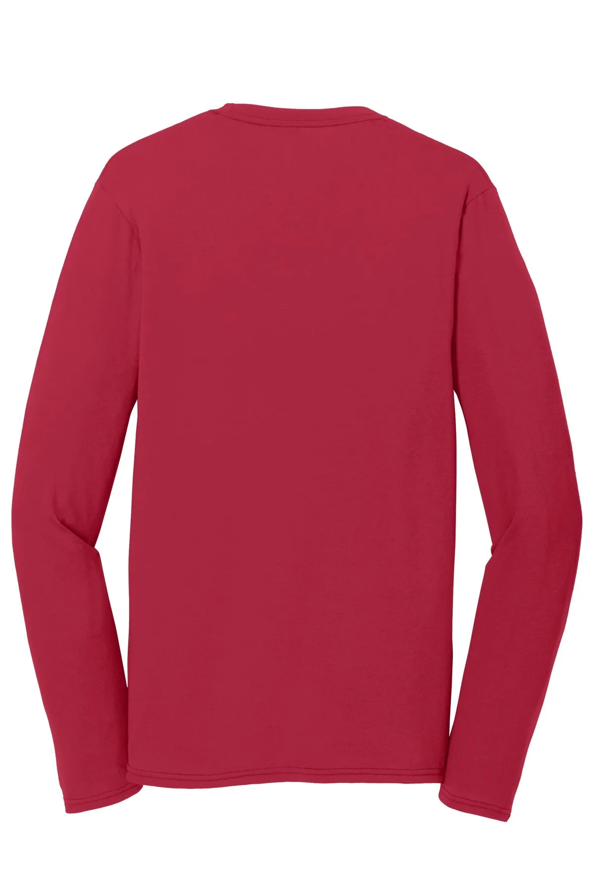 Port & Company Long Sleeve Performance Blend Tee. PC381LS Red