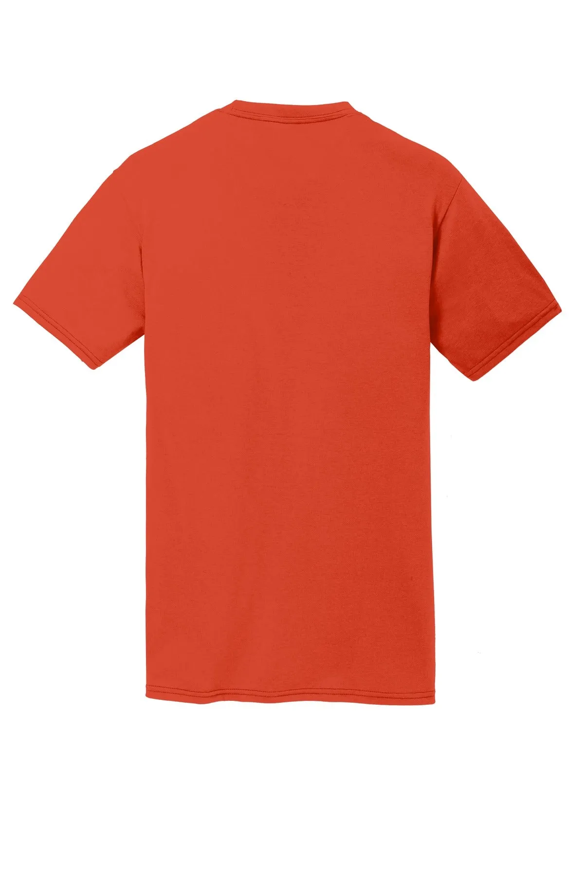Port & Company Performance Blend Tee. PC381 Orange