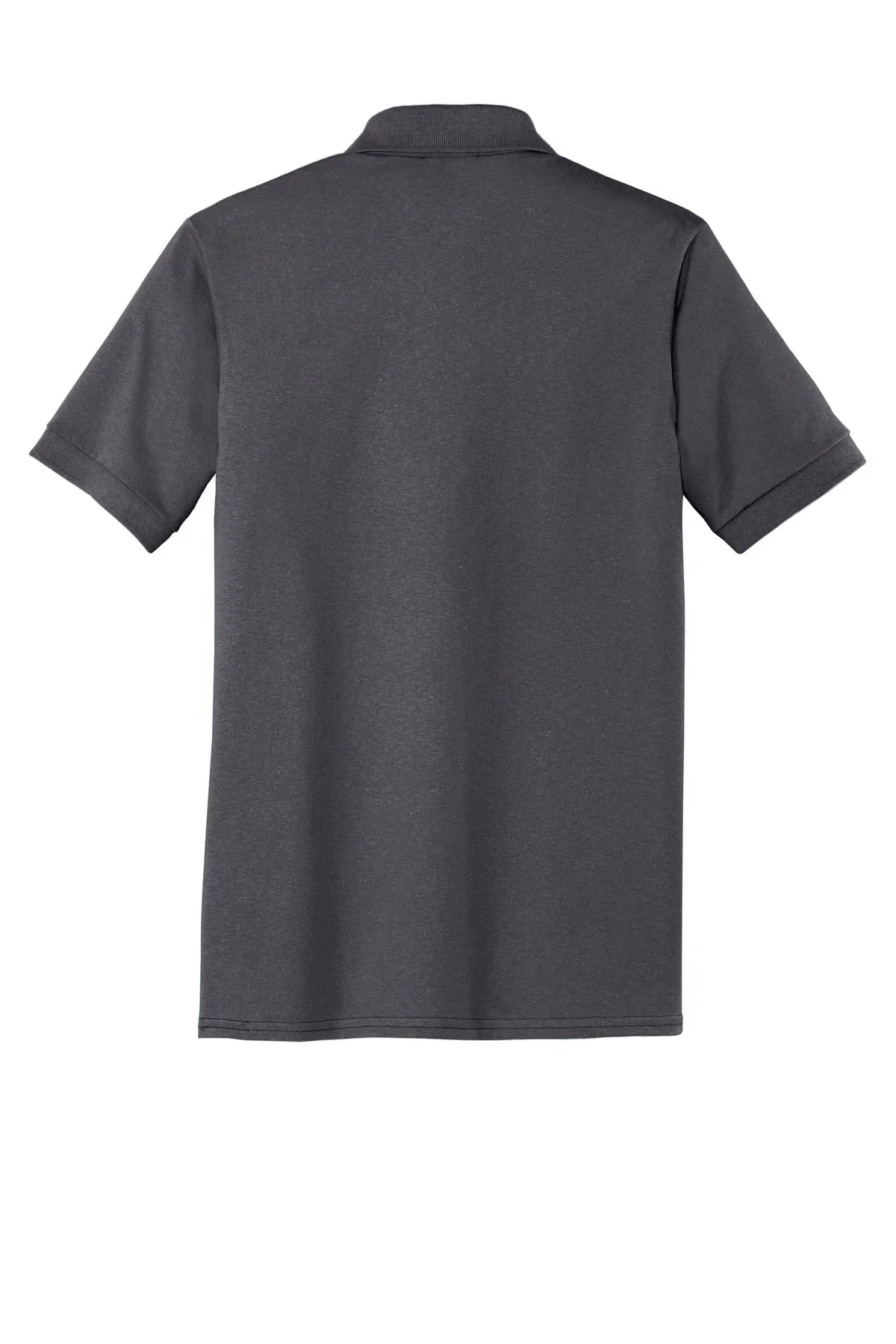 Port & Company Tall Core Blend Jersey Knit Polo. KP55T Charcoal Tall