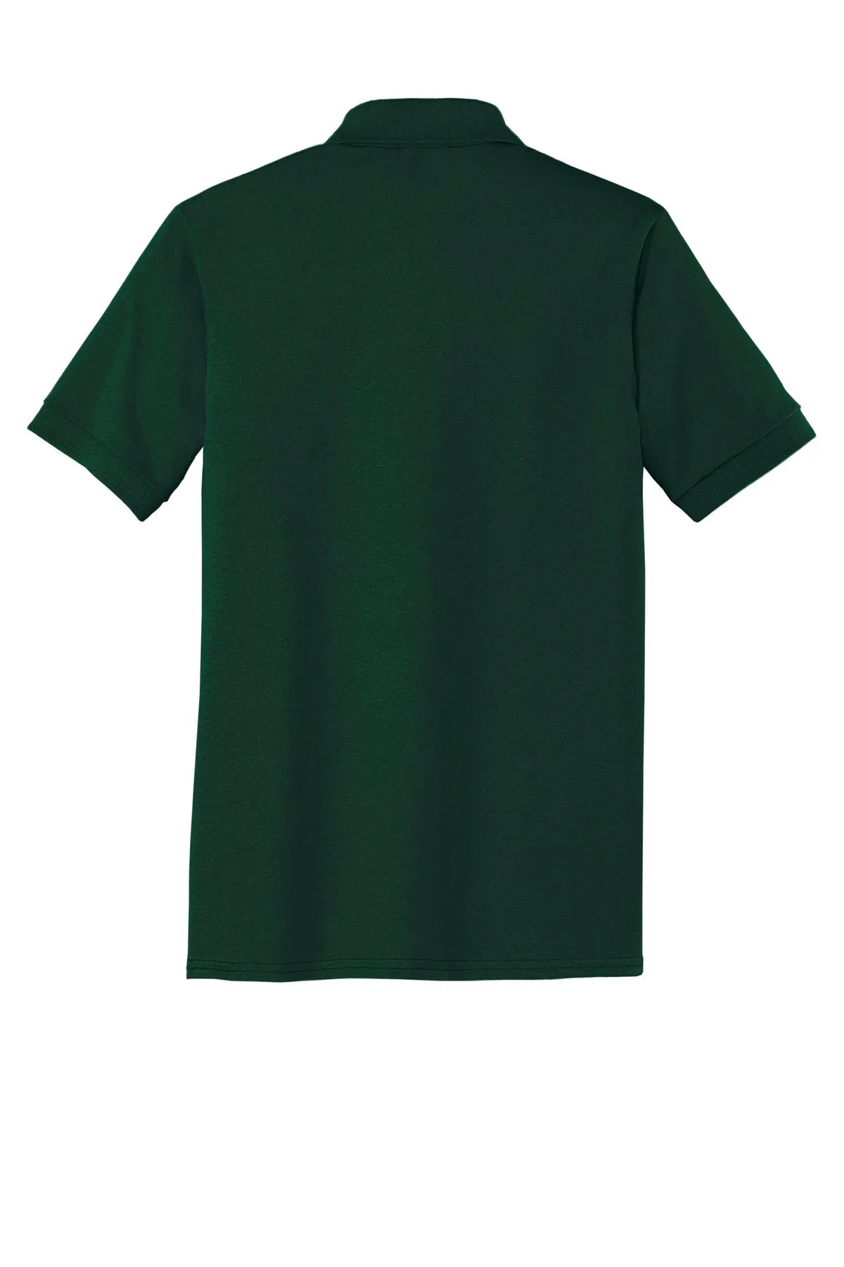 Port & Company Tall Core Blend Jersey Knit Polo. KP55T Dark Green Tall