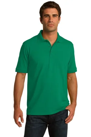 Port & Company Tall Core Blend Jersey Knit Polo. KP55T Kelly Tall