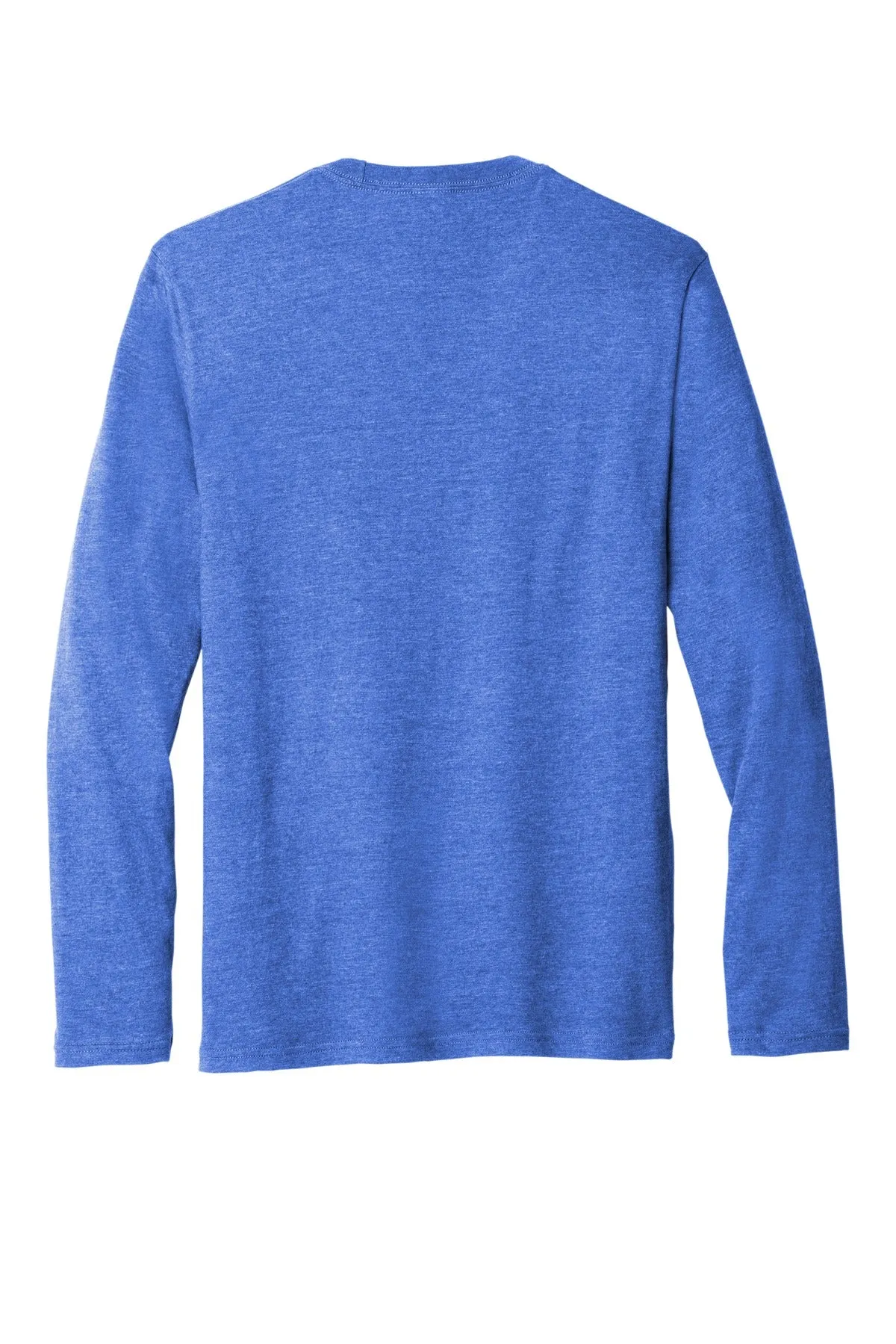 Port & Company Tri-Blend Long Sleeve Tee. PC330LS Heather Royal