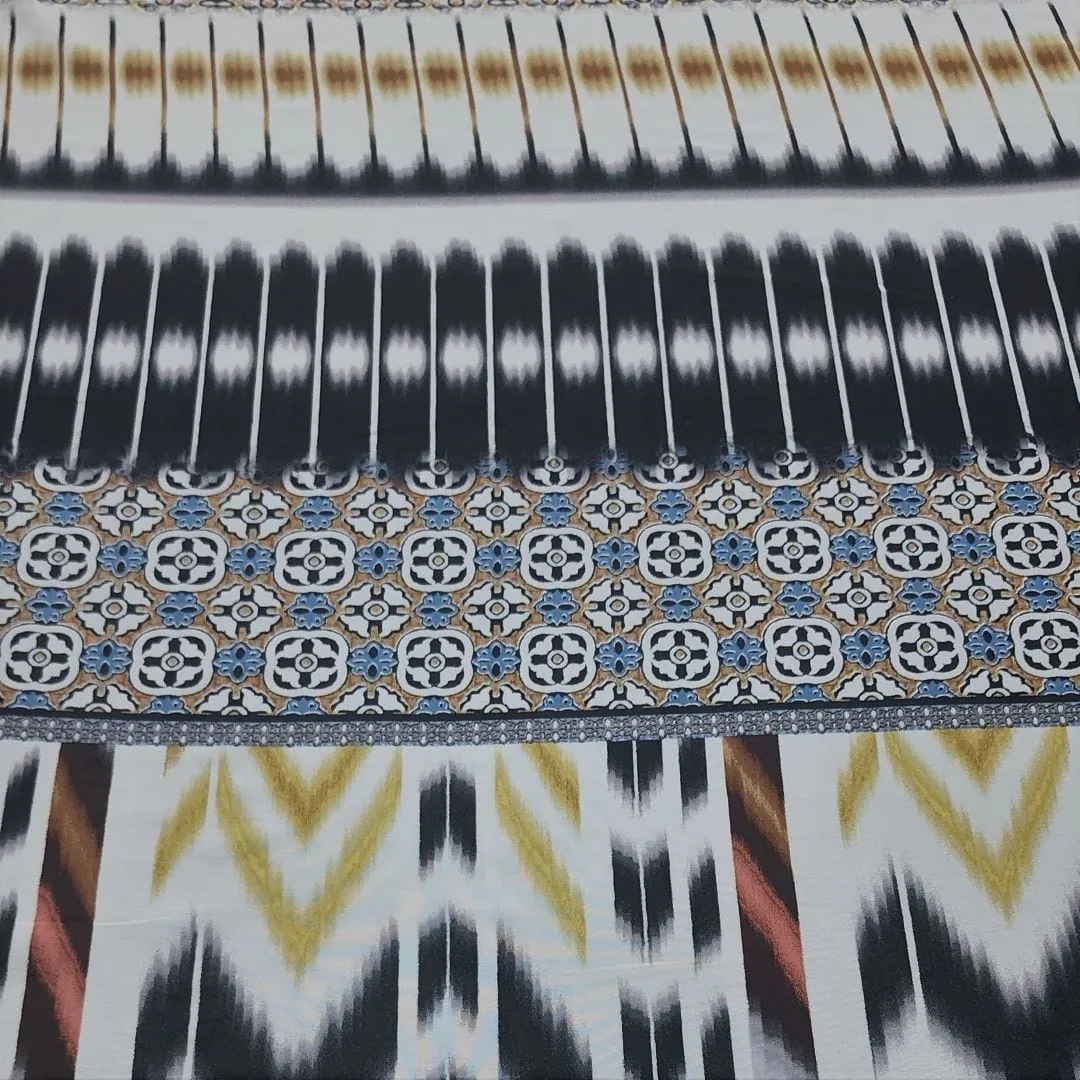Printed Chiffon Fabric  Abstract 150cm