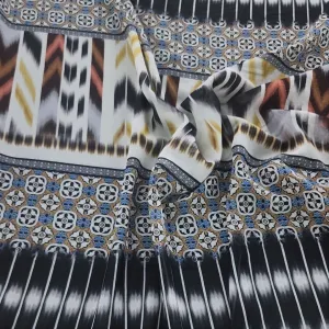 Printed Chiffon Fabric  Abstract 150cm