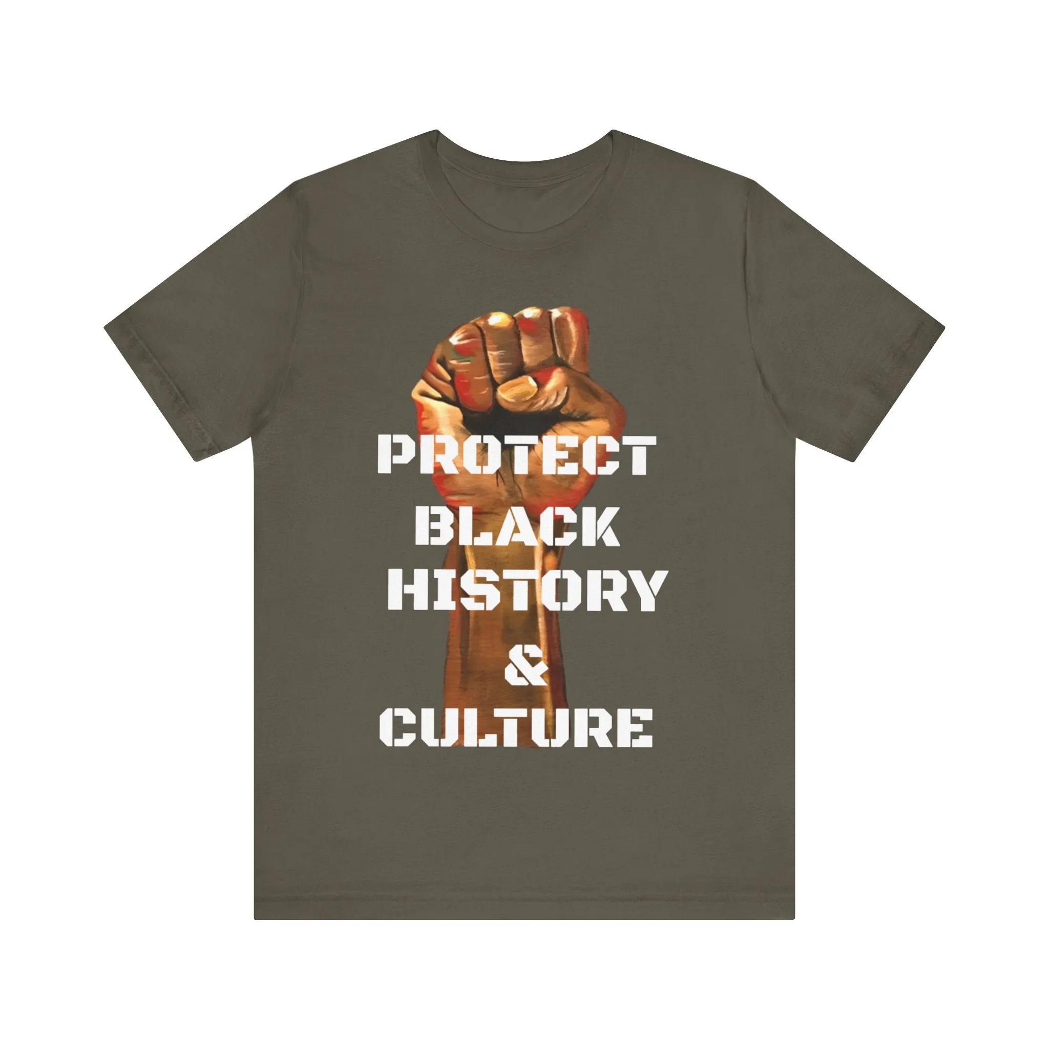 Protect Black History & Culture: Unisex Jersey Short Sleeve Tee