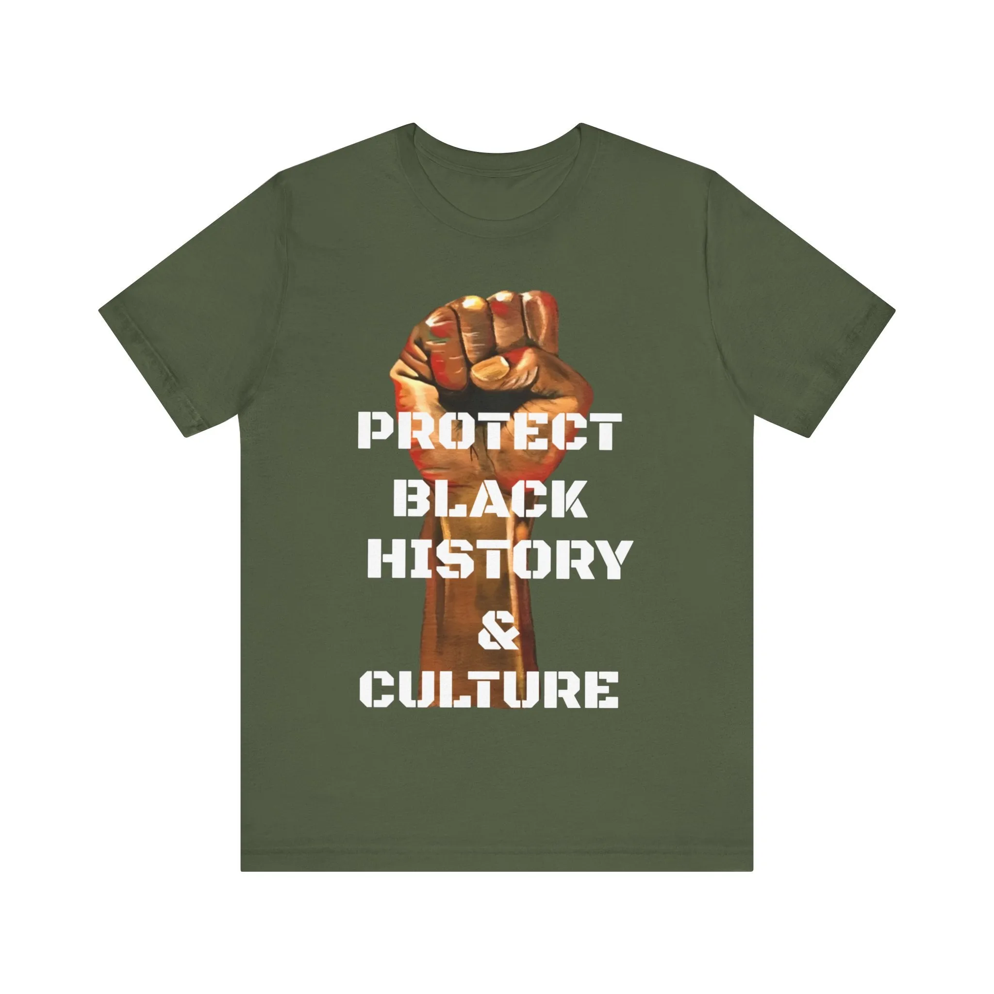 Protect Black History & Culture: Unisex Jersey Short Sleeve Tee