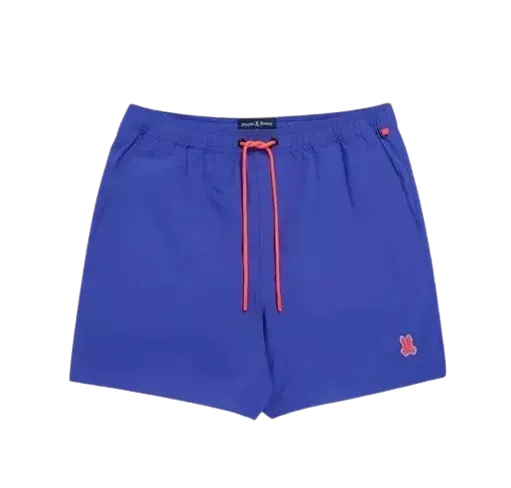 Psycho Bunny Malta Hydrochromic Swim Trunk Royal Blue B6W321B2SW-475