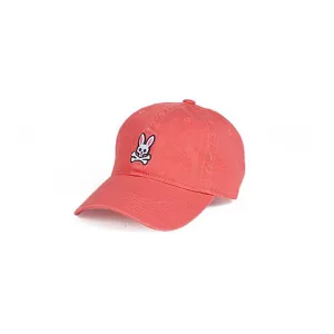 Psycho Bunny Sunbleached Hat in Rose Quartz
