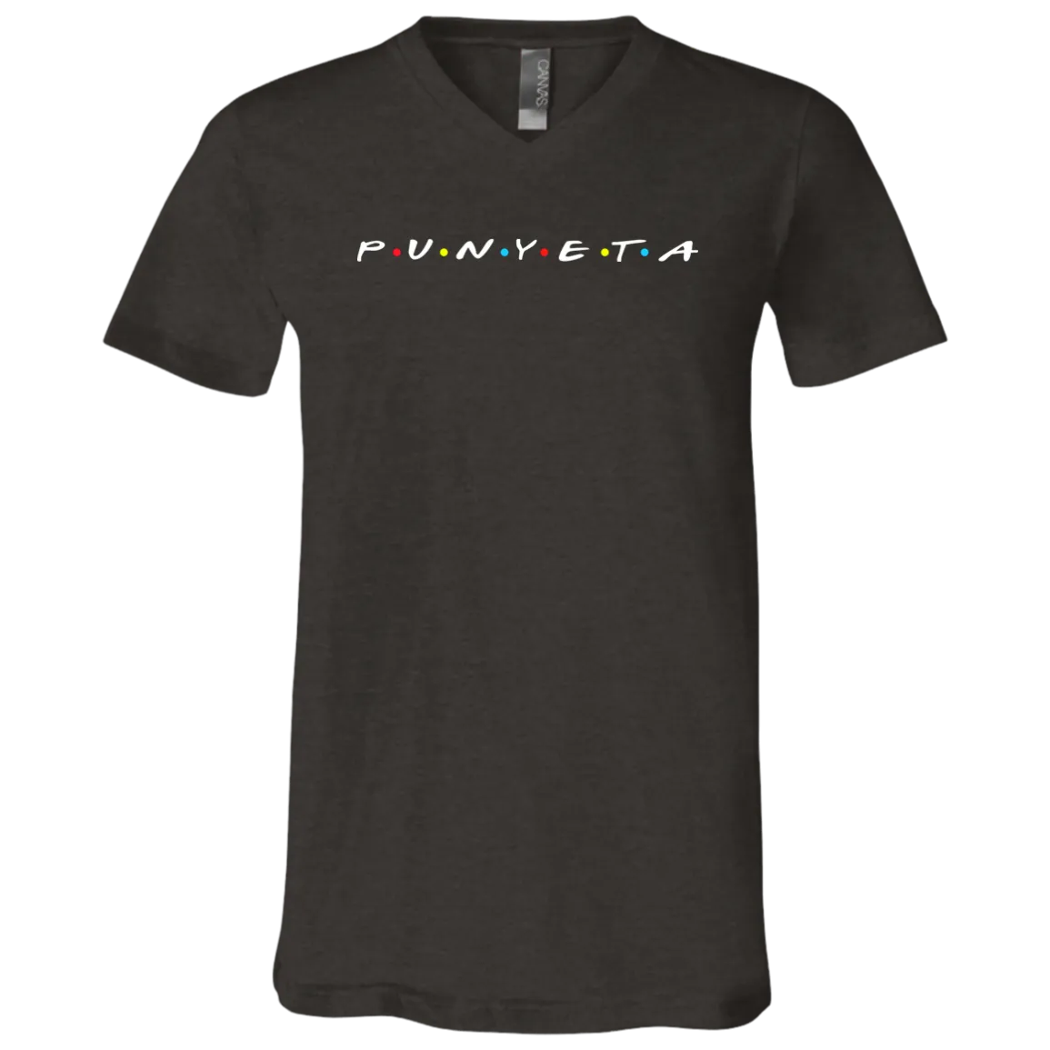 Punyeta Friends Unisex Jersey V-Neck T-Shirt