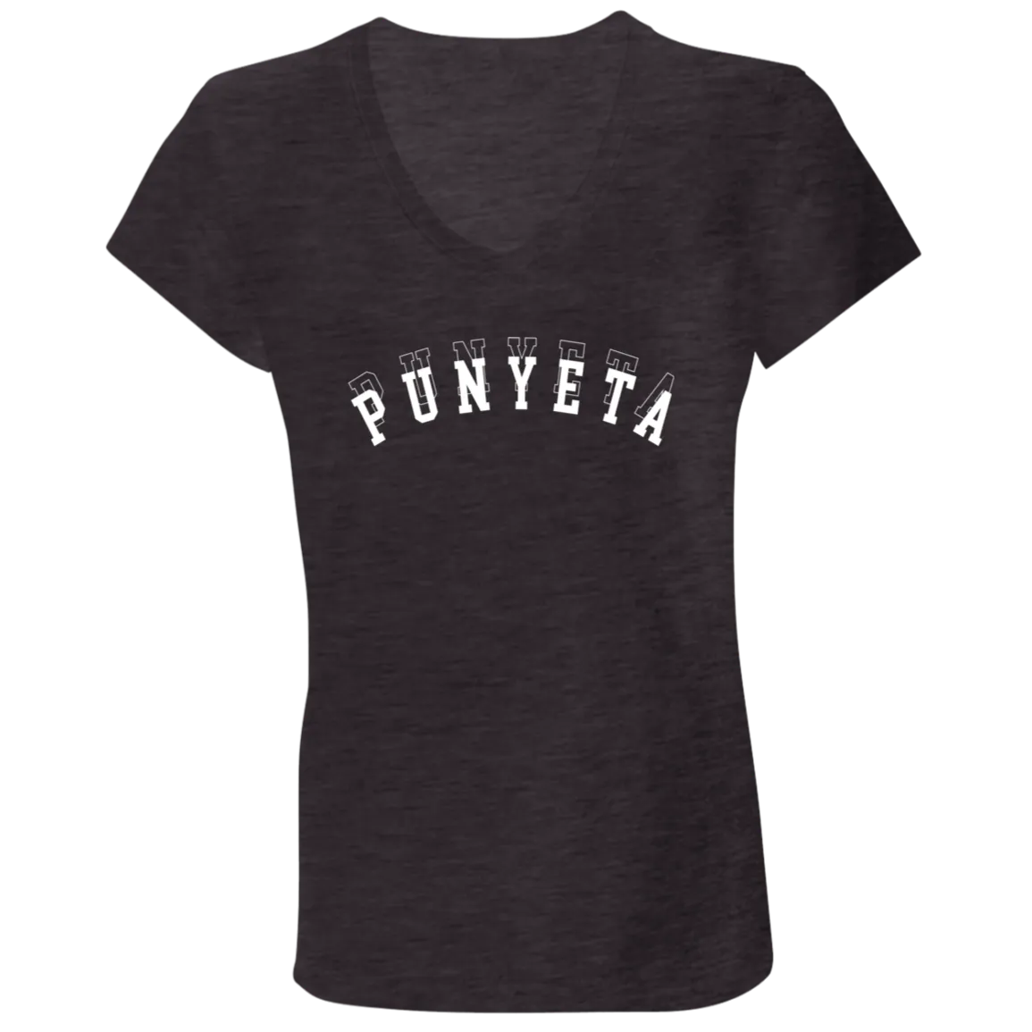 Punyeta Ladies Jersey V-Neck T-Shirt