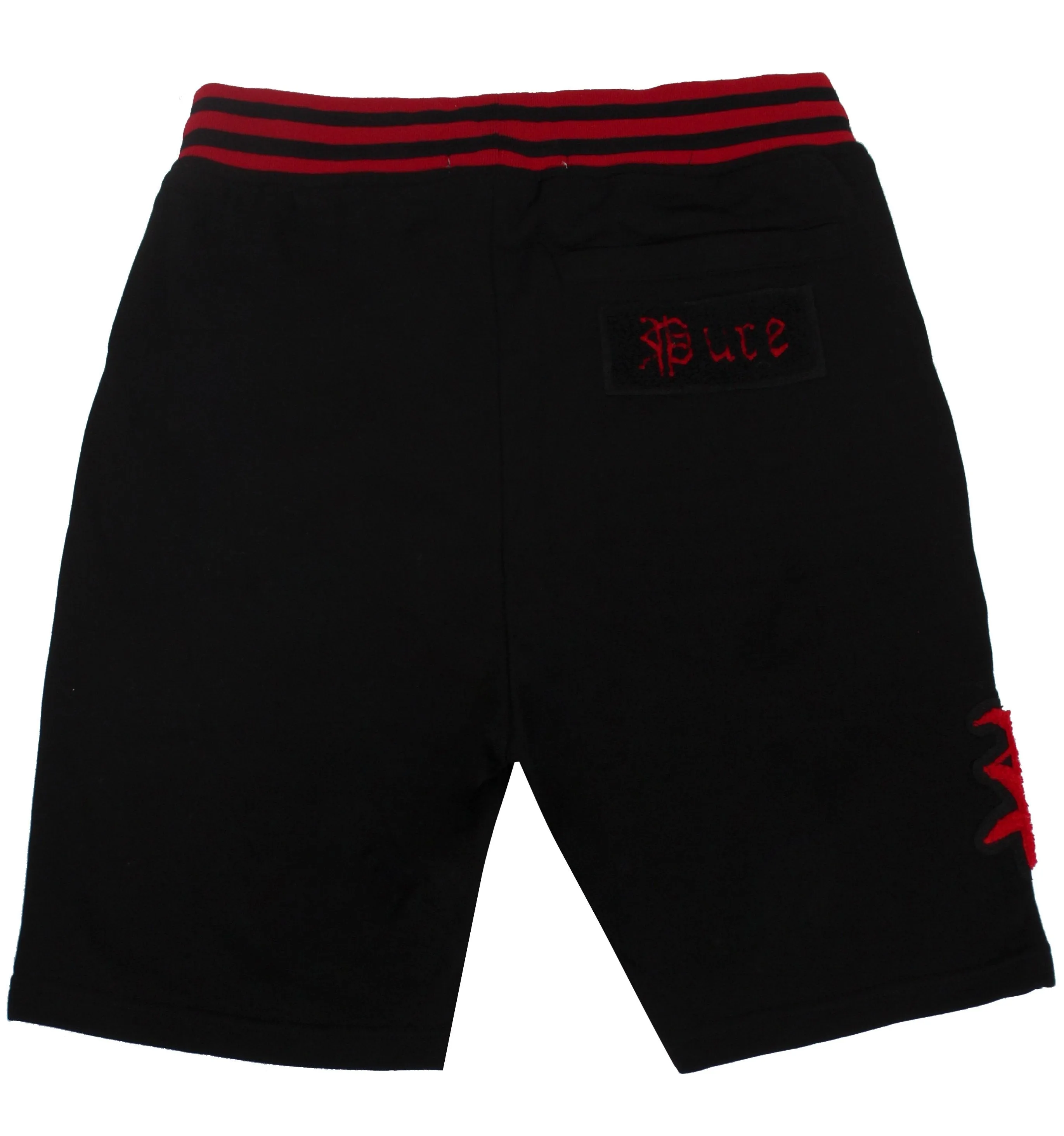 Pure Varsity Shorts - Black & Red