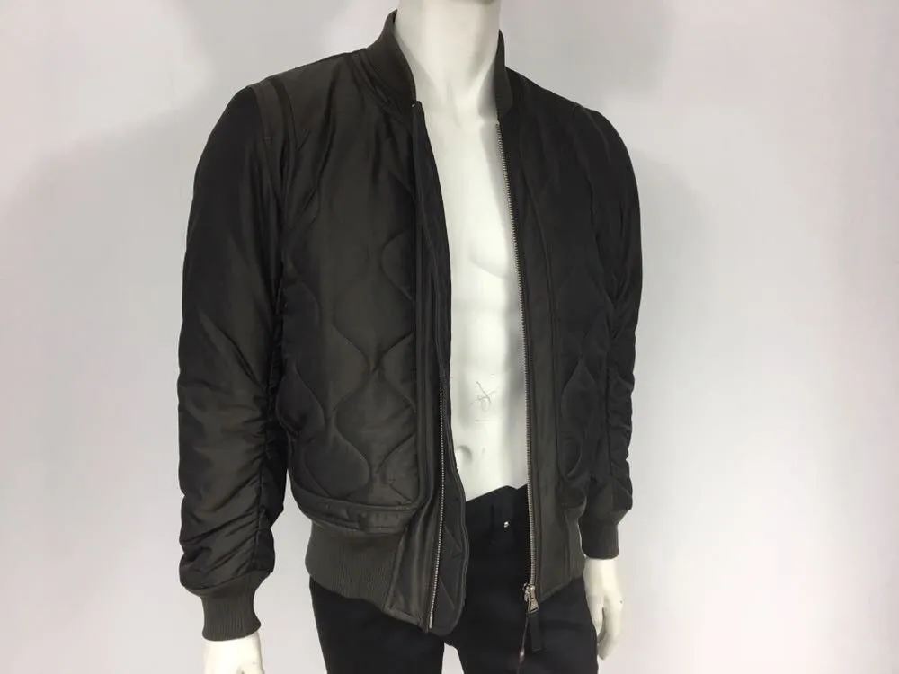 Quilted Bomber Jacket