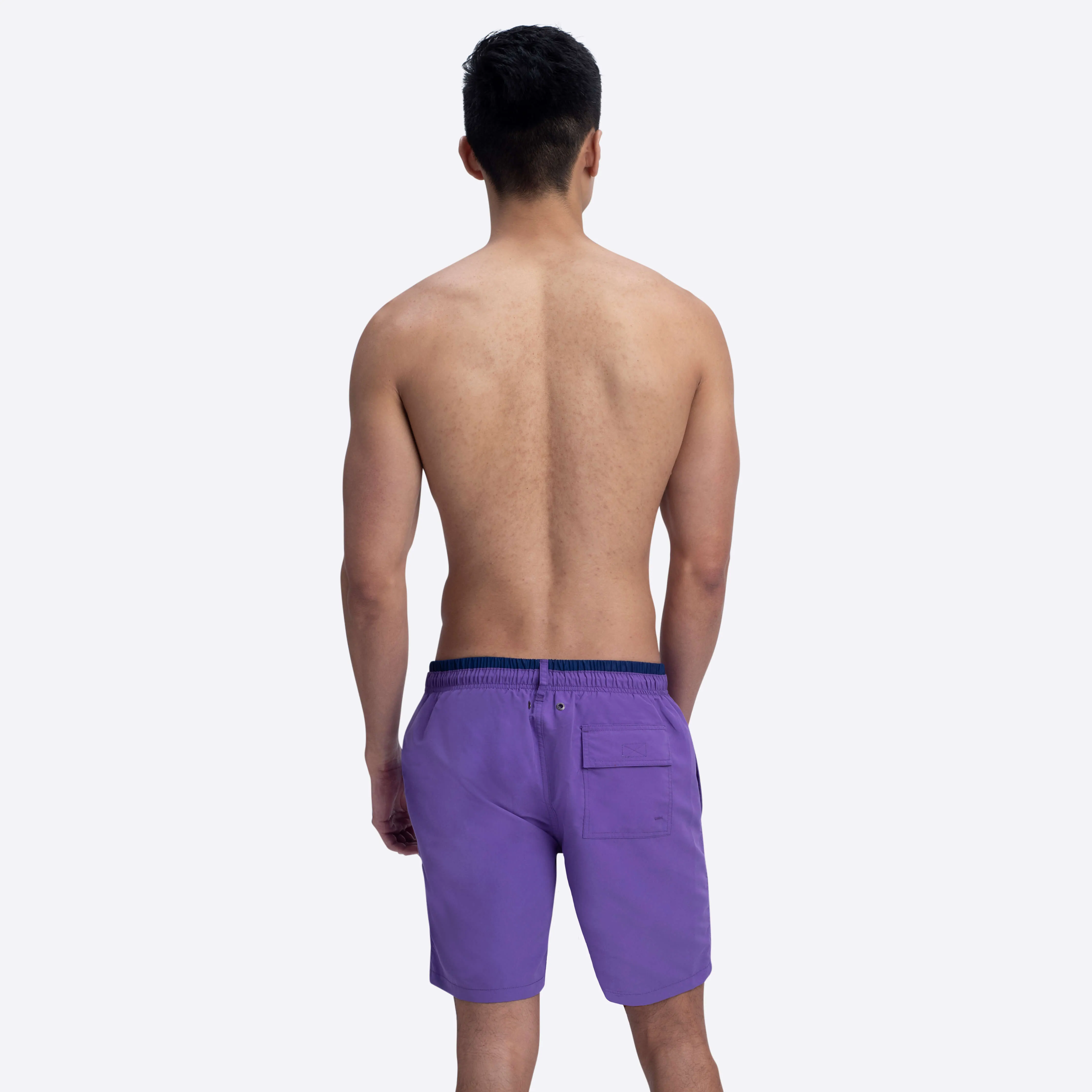QUINN Solid Swim Trunks