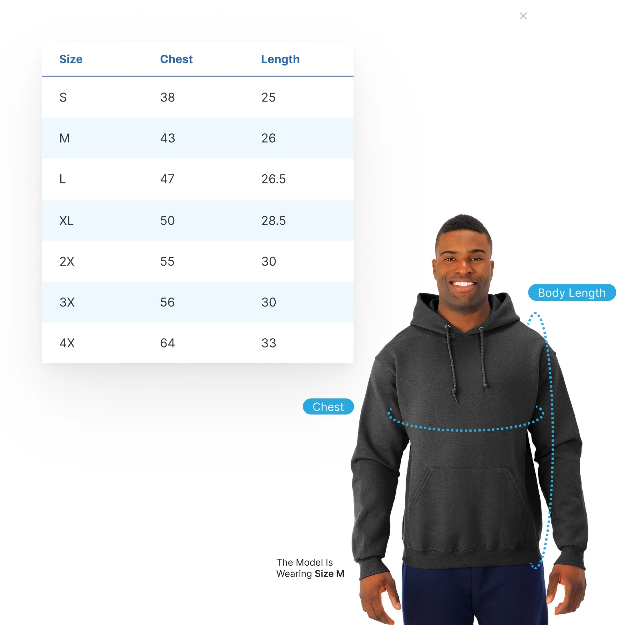 "Baseball In The D" Men's Classic Hoodie