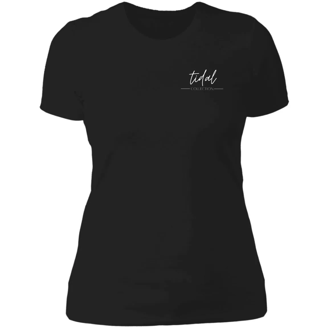 "Big Hook- White" Ladies' Boyfriend T-Shirt