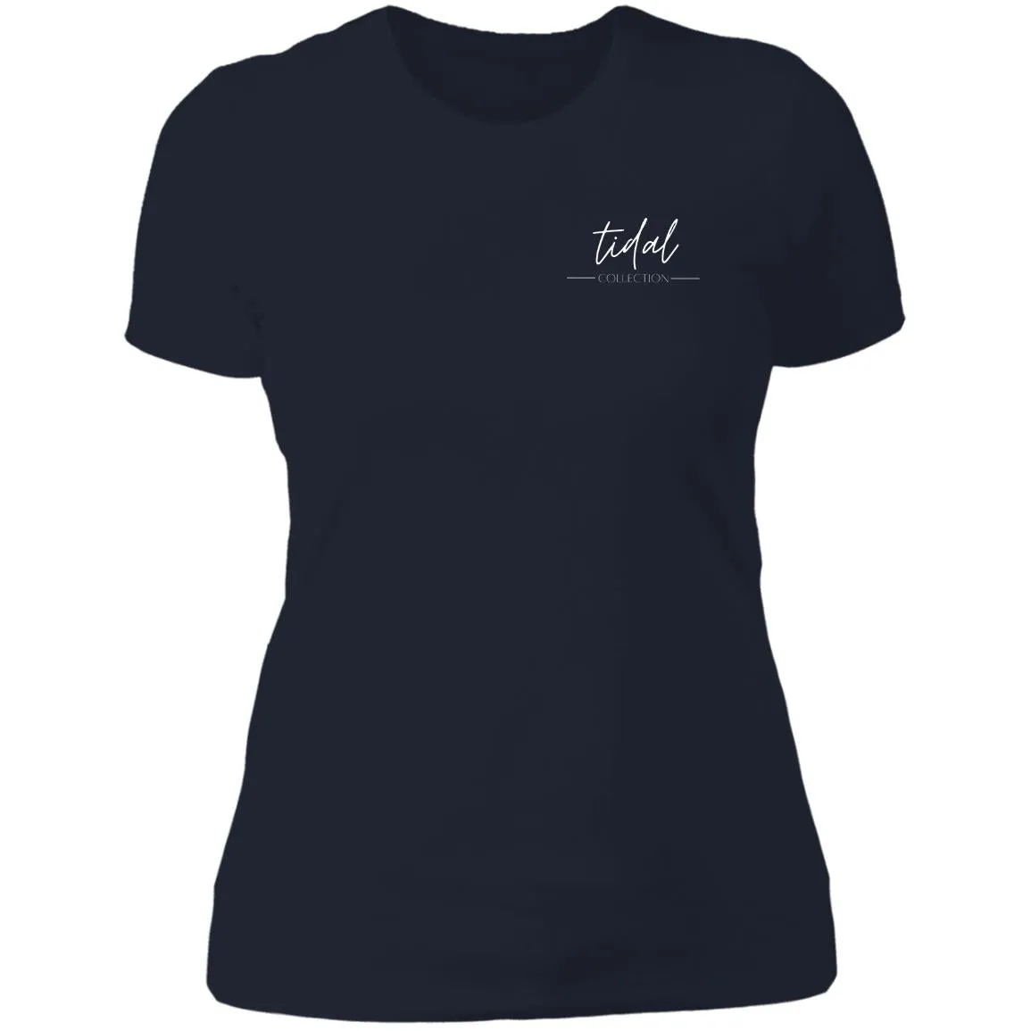 "Big Hook- White" Ladies' Boyfriend T-Shirt