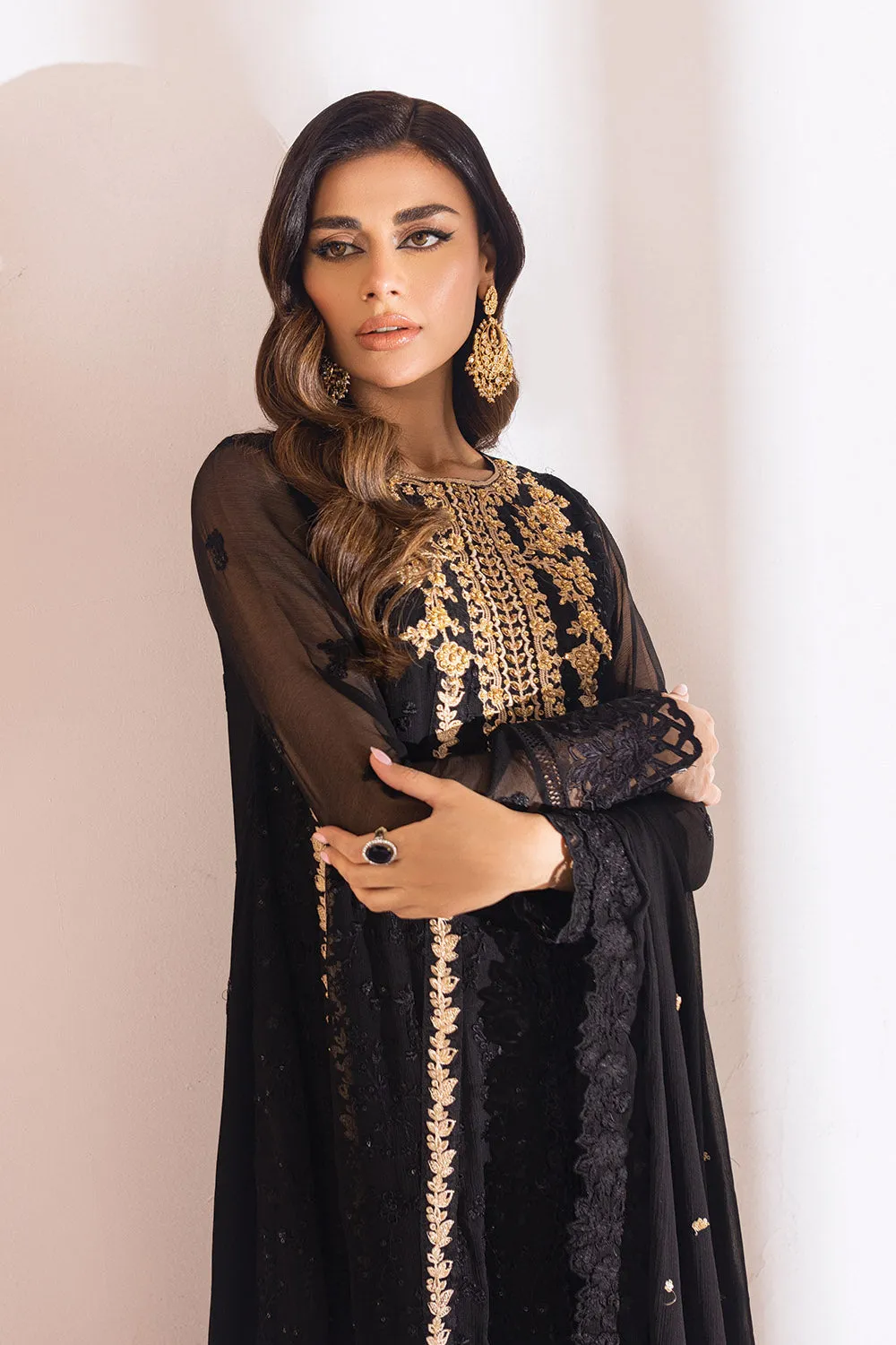 Raven Aura |  Azure Ensembles Chiffon 3PCS 2023