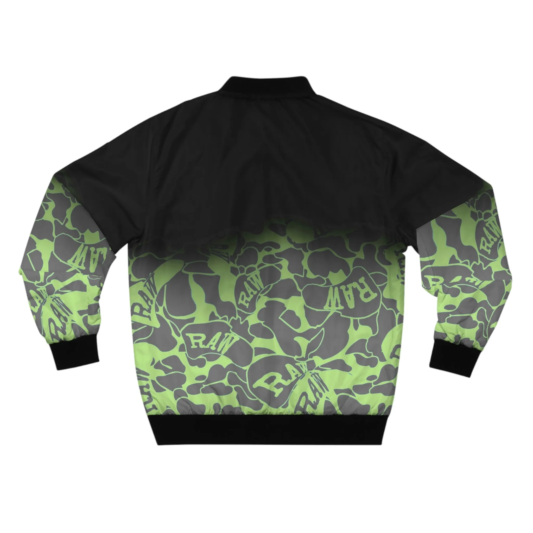 Raw Sushi "faded camo" Bomber Jacket