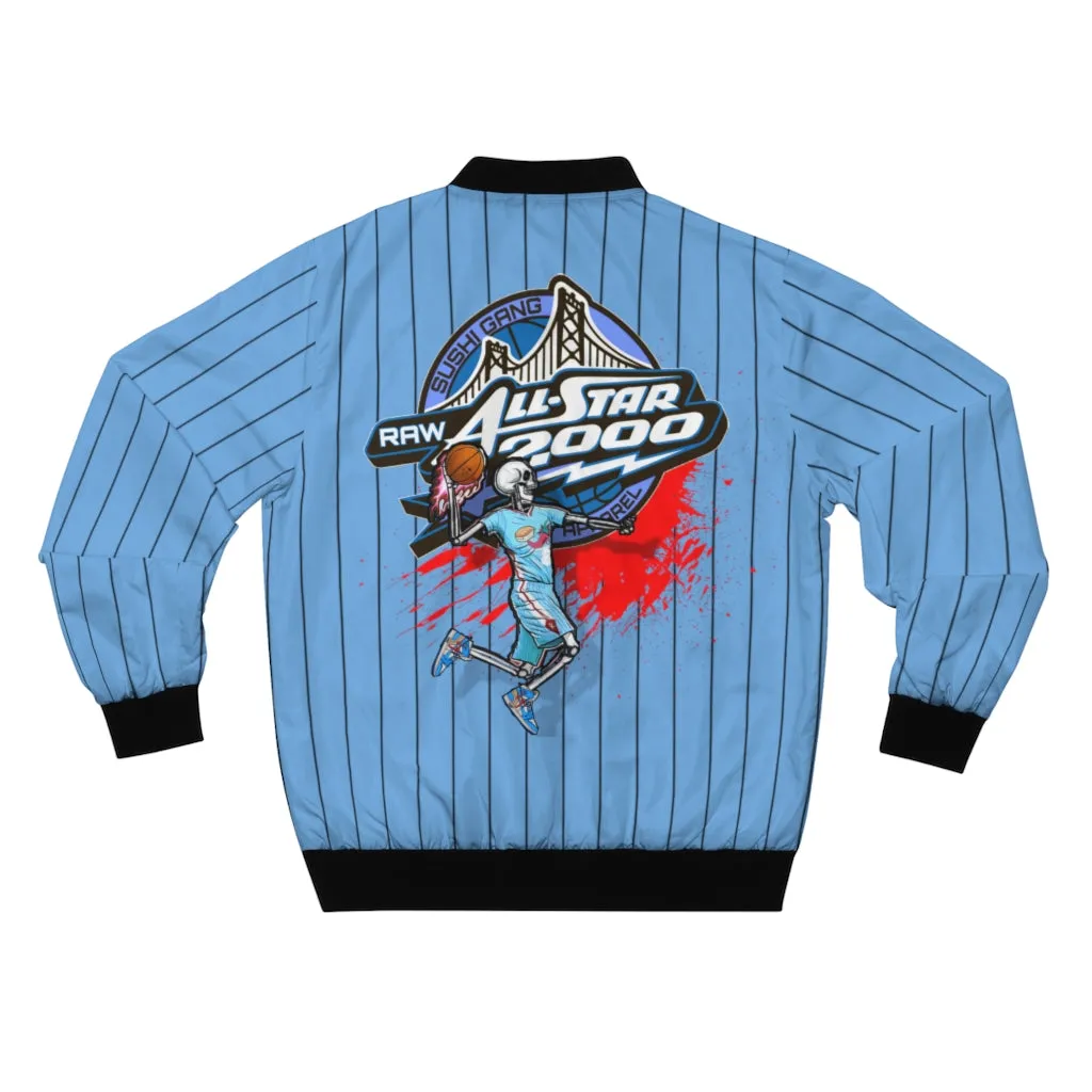 Raw Sushi "NBA ALL STAR 2000" Bomber Jacket