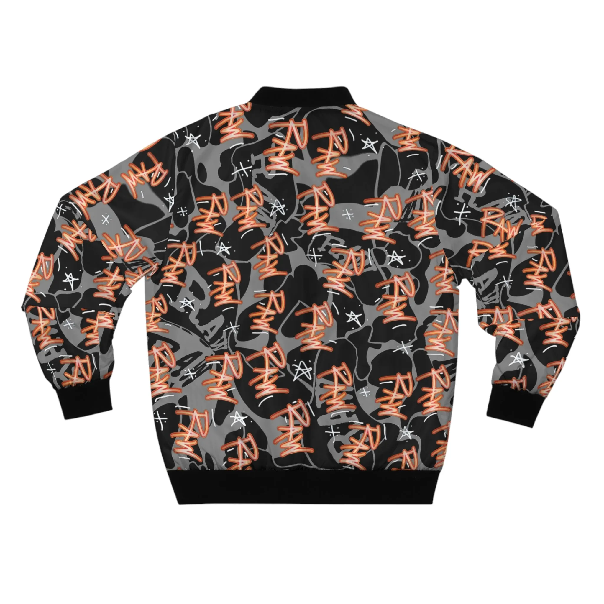 Raw Sushi "RAW STAR grey camo" Bomber Jacket