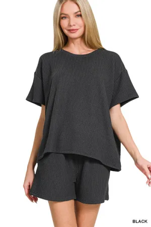 Ready To Play Ribbed Set-Multiple Colors Available