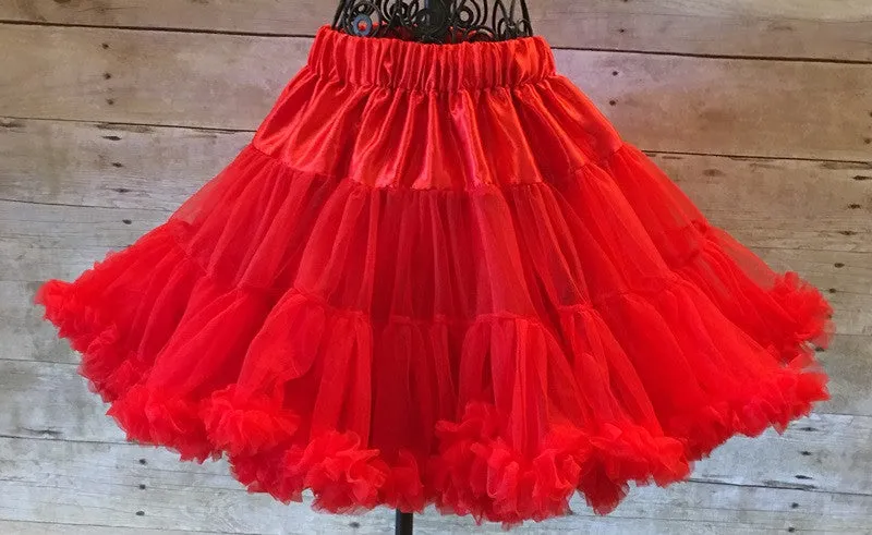 Red Pettiskirt