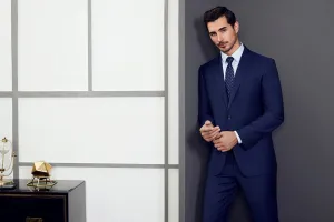 Ronaldo Modern Fit Suit in High Navy