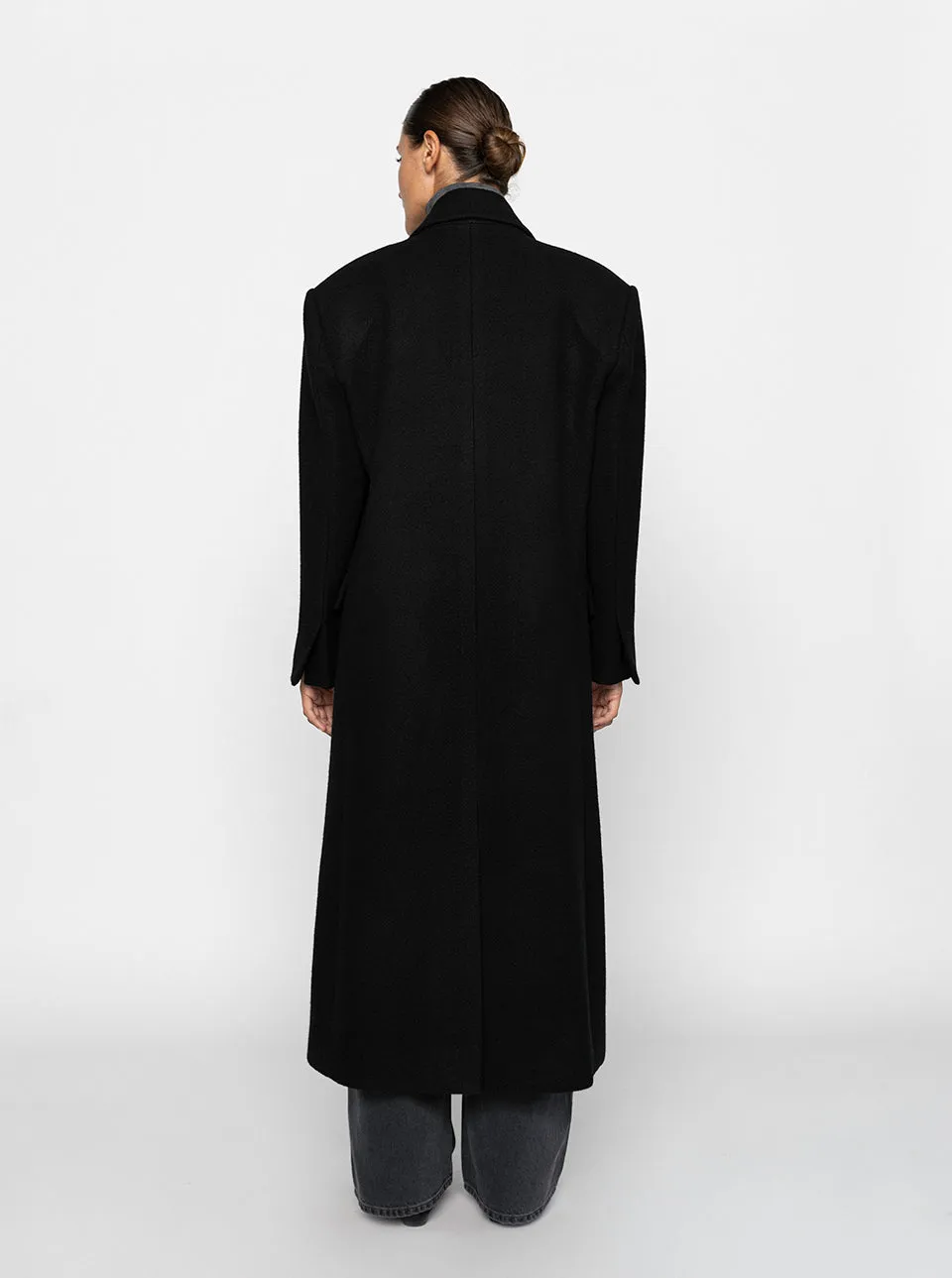 Ross Long Coat - Black