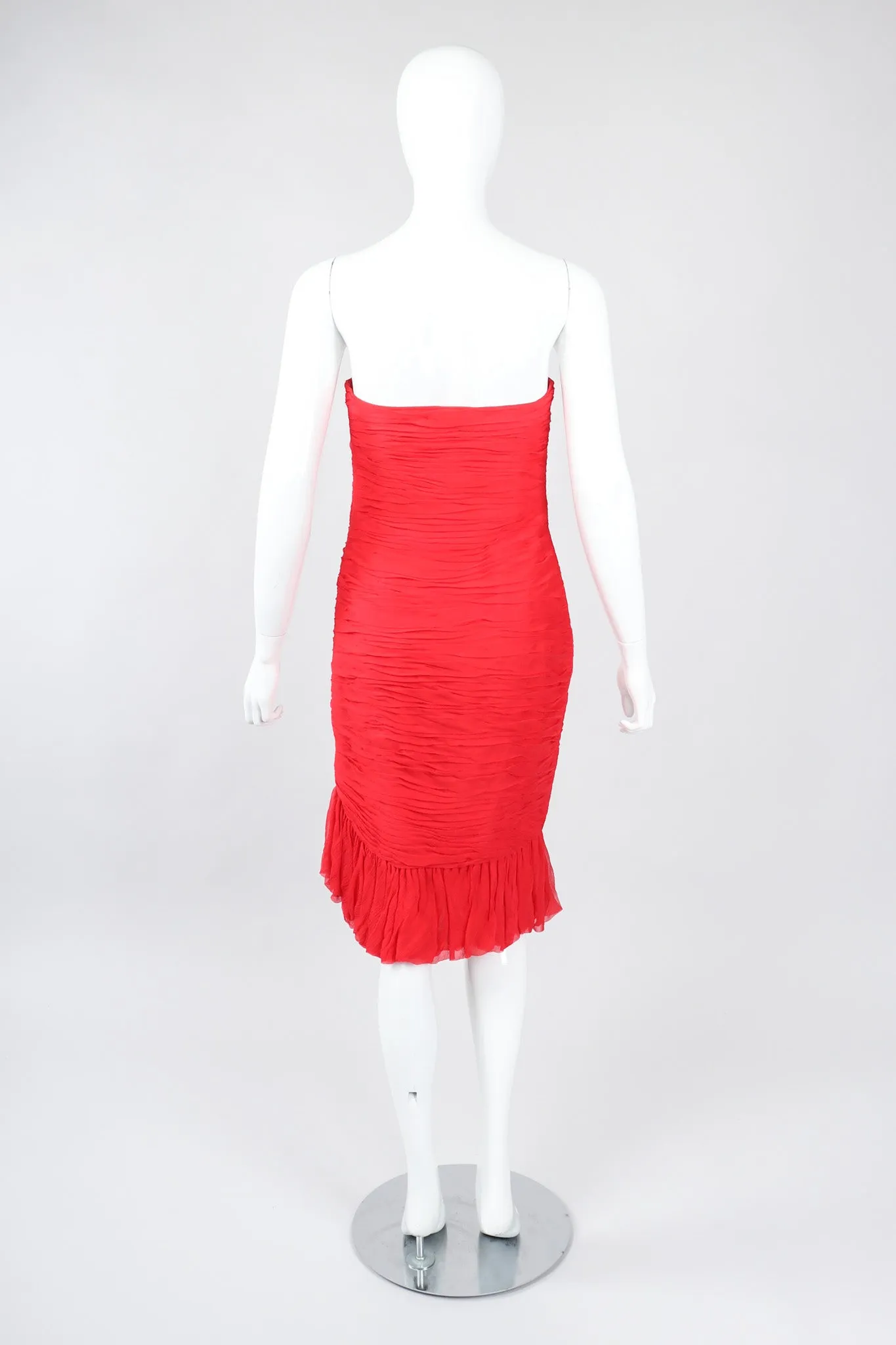 Ruched Sweetheart Strapless Dress