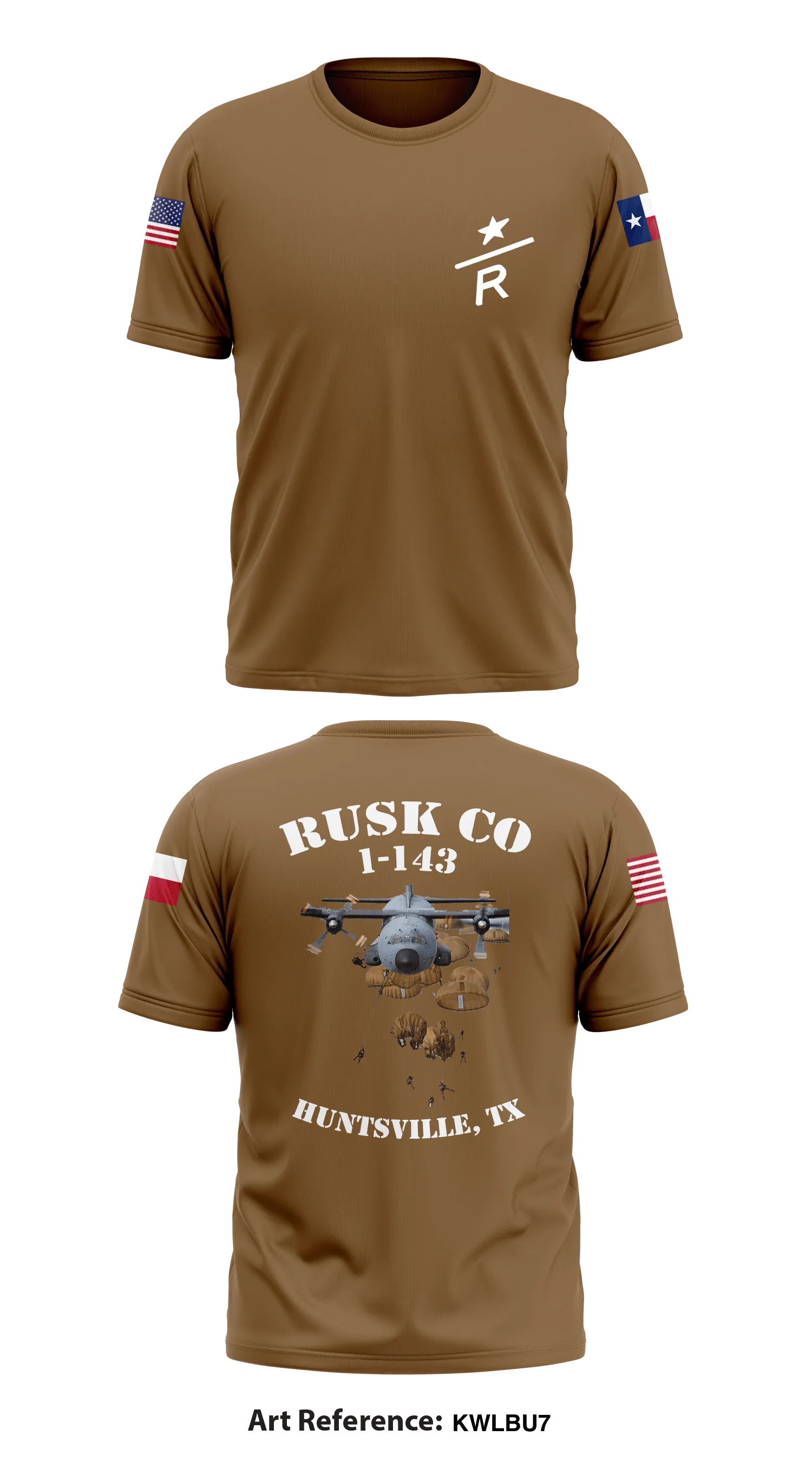 Rusk Company 1-143 Store 1 Core Men's SS Performance Tee - KwLBu7