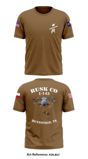 Rusk Company 1-143 Store 1 Core Men's SS Performance Tee - KwLBu7