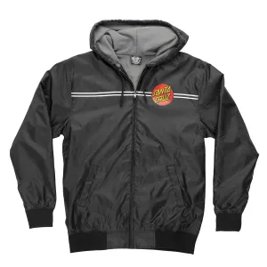 Santa Cruz Mens Dot Hooded Windbreaker